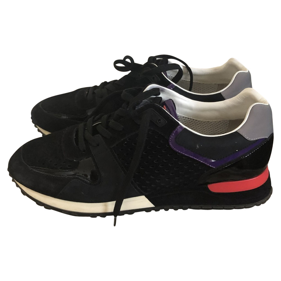 Louis Vuitton Chaussures de sport en Daim en Noir