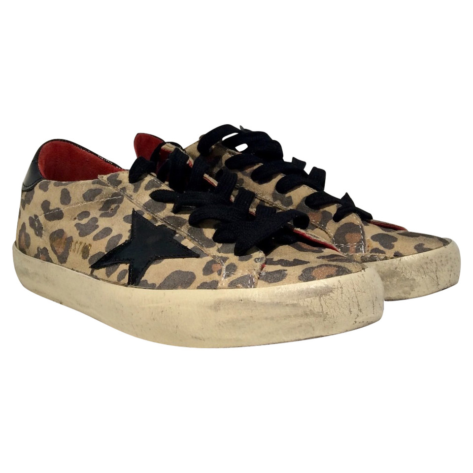 Golden Goose Sneakers con stampa leopardo