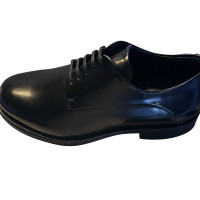 Giorgio Armani Lace-up shoes Leather in Black