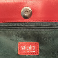 Valextra Sac en cuir rouge Valextra