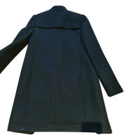 Balenciaga Jacke/Mantel aus Wolle in Schwarz