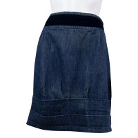 Max Mara Skirt Cotton in Blue
