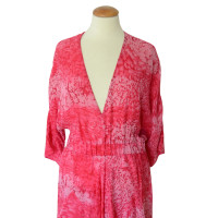 Maje Robe en soie dans le style batik
