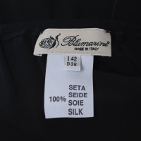 Blumarine Silk-top in black