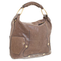 Juicy Couture Leather handbag in khaki
