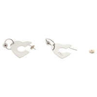 Christian Dior zilveren oorbellen