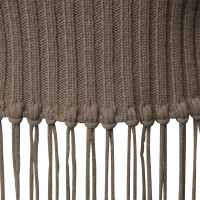 Bruno Manetti Short Poncho in Taupe