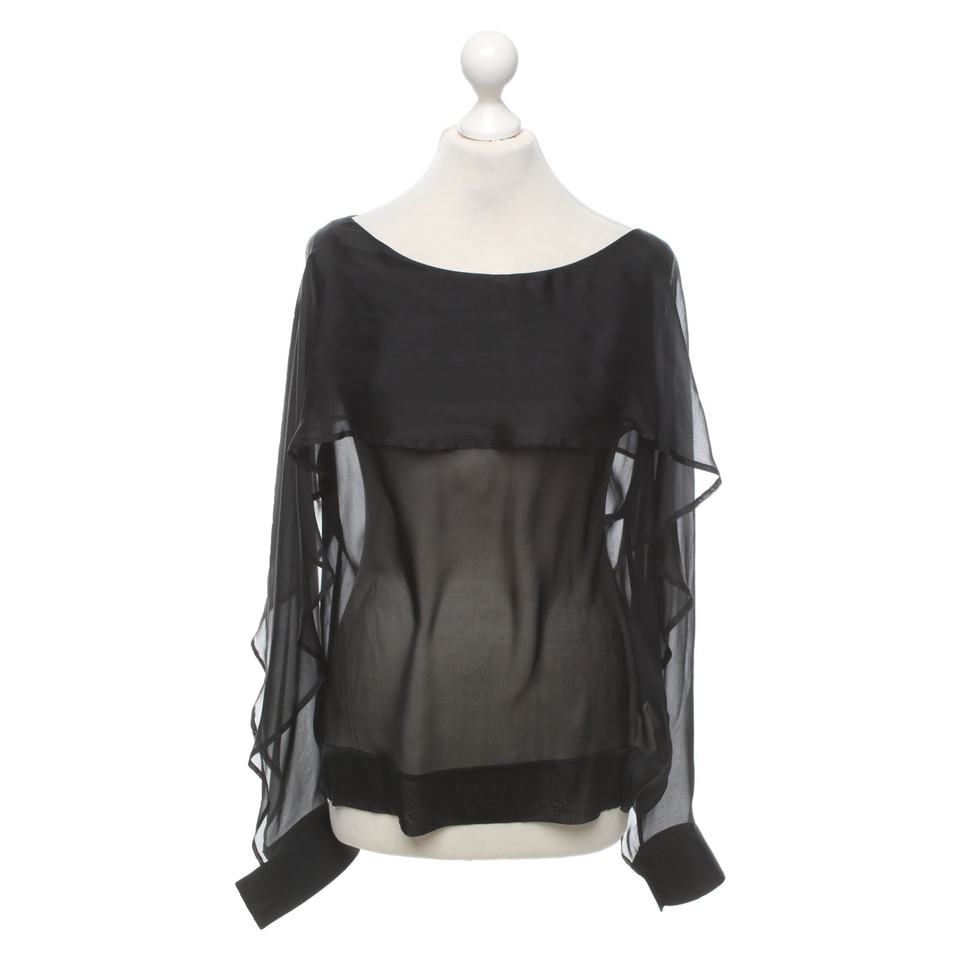 Vivienne Westwood Top Silk in Black