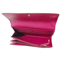 Louis Vuitton portafoglio vernice rosa