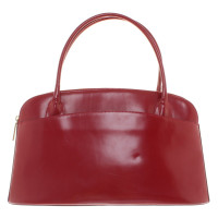 Moschino Handbag in wine red