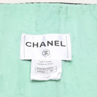 Chanel Jacke/Mantel in Türkis