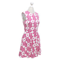 Diane Von Furstenberg Dress in cream / pink