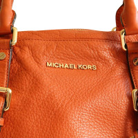 Michael Kors Borsa a tracolla in pelle arancione