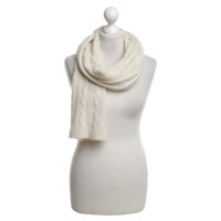 Ralph Lauren Cashmere scarf in cream white