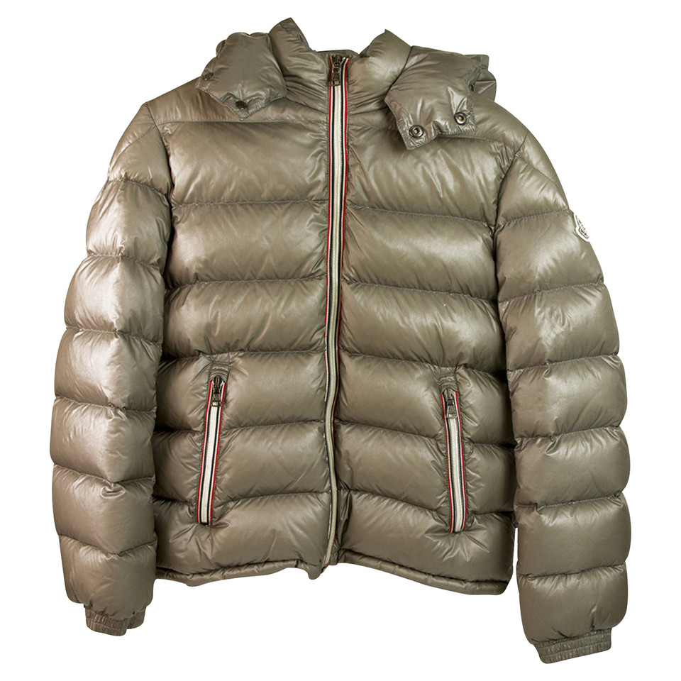 Moncler Jacke/Mantel in Taupe
