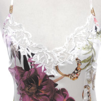 Roberto Cavalli Kleid mit floralem Muster