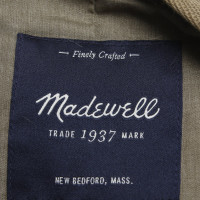 Madewell Jacke/Mantel aus Baumwolle in Oliv