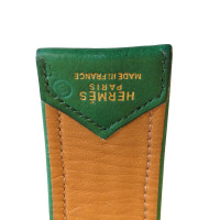 Hermès Vintage belt with gold buckle