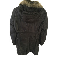 Peuterey Down coat with fur collar