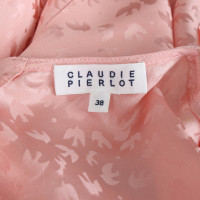 Claudie Pierlot Oberteil aus Seide in Rosa / Pink