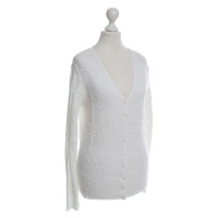 Other Designer Kathleen Madden - knit jacket in white