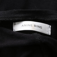 Anine Bing Top en Coton en Noir
