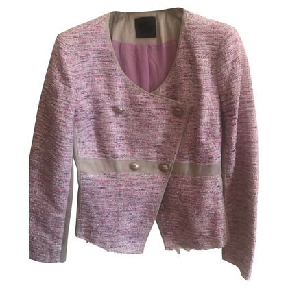 Pinko Blazer aus Baumwolle in Rosa / Pink