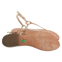 Diane Von Furstenberg Sandals Leather in Pink