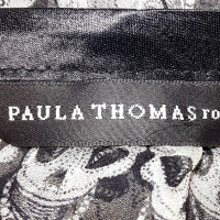 Thomas Wylde Tunica in seta con teschio e tibie incrociate