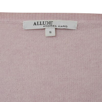 Allude Twin-Set in Rosafarben