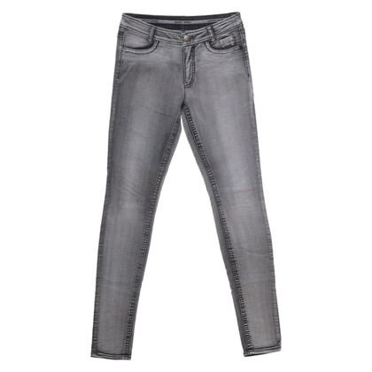Marc Cain Jeans aus Jeansstoff in Grau