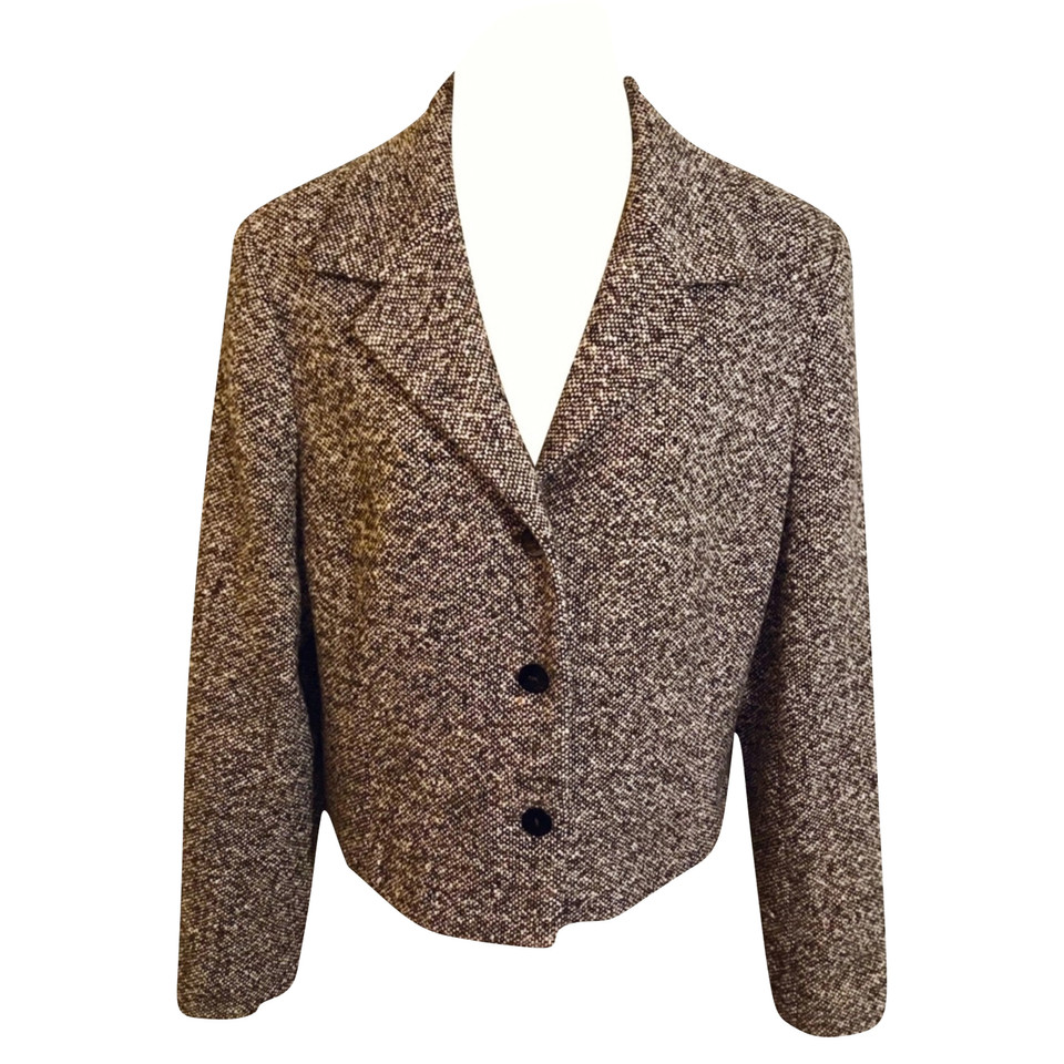 L.K. Bennett Jacket/Coat Wool in Brown