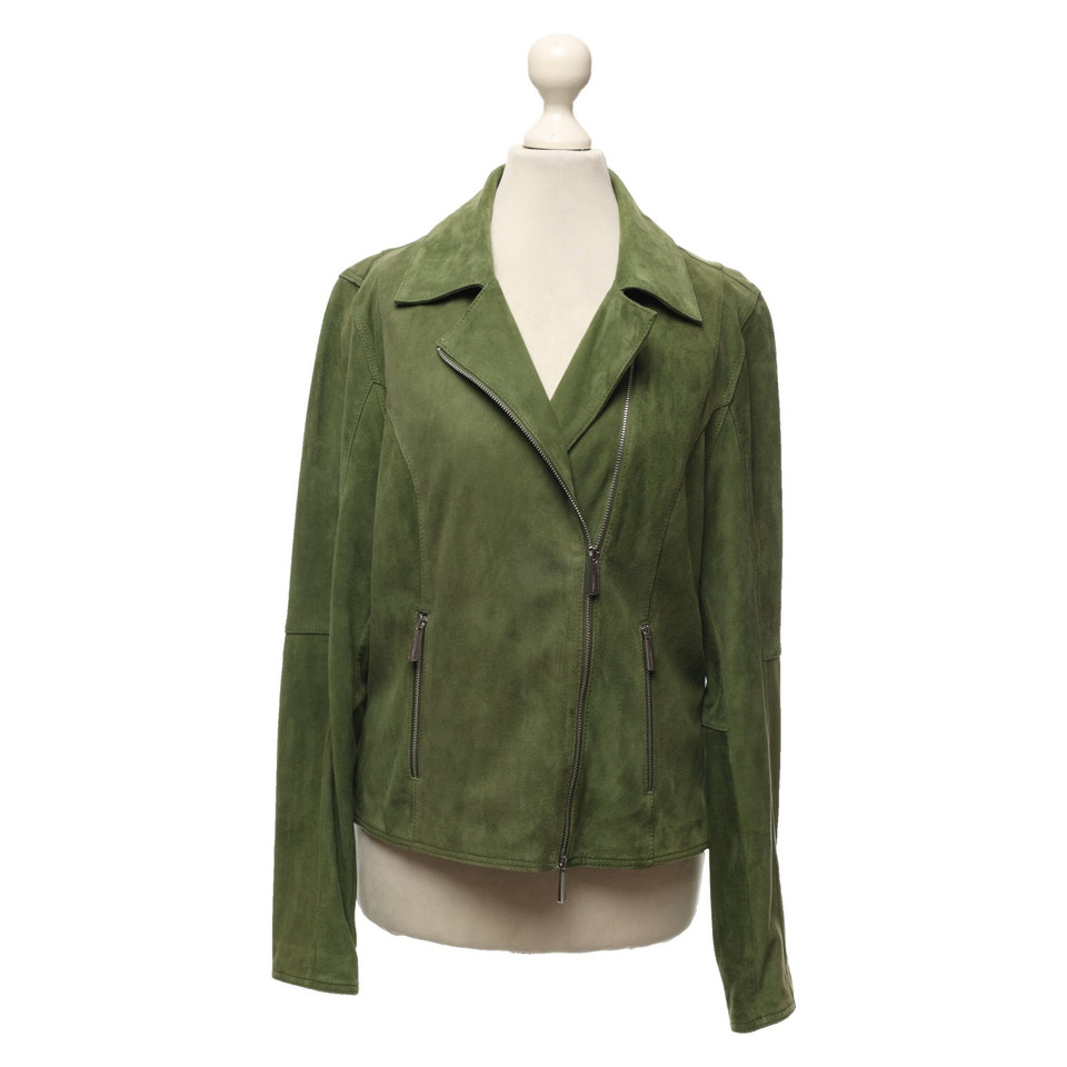Oakwood Giacca/Cappotto in Pelle in Verde