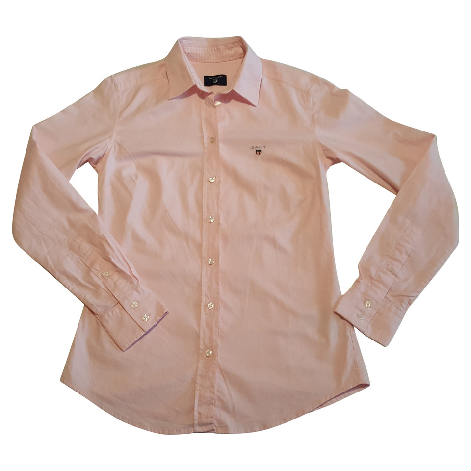 Gant Top en Coton en Rose/pink