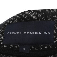 French Connection cappotto di maglia con motivo