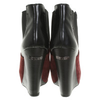 Costume National Ankle boots in bi-color