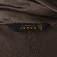 Andere merken Mauro Grifoni- zijden jurk in Bruin