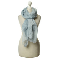 Armani Silk scarf in blue