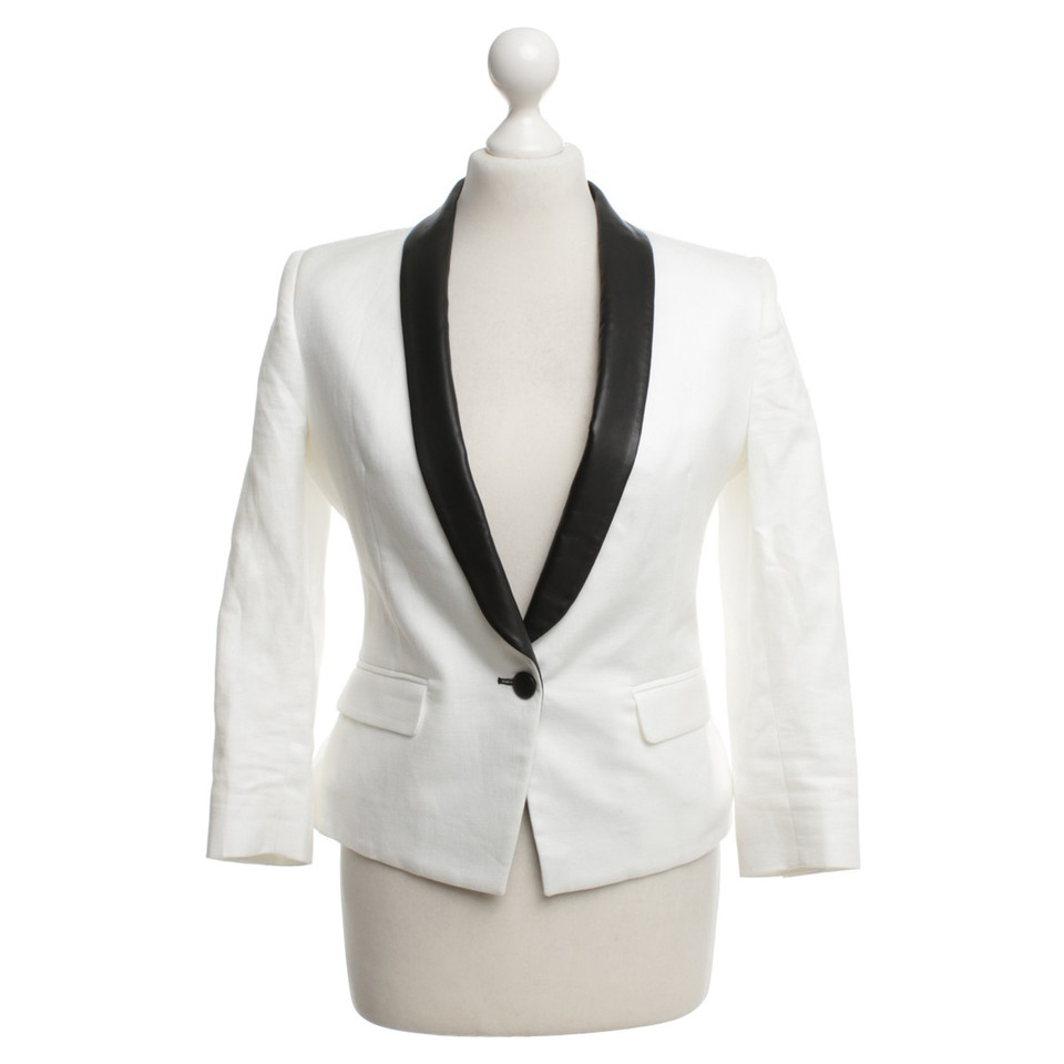 Band Of Outsiders Blazer in black and white