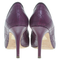 Christian Dior Purple peep-orteils