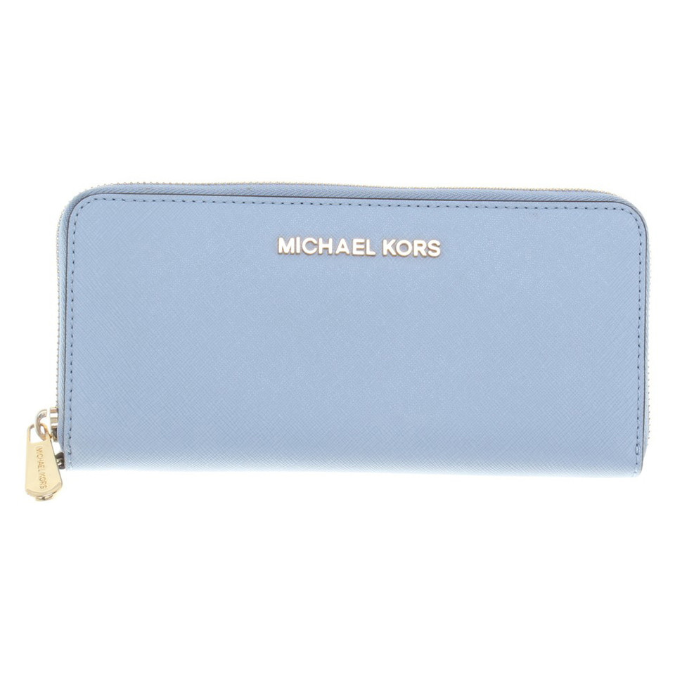 Michael Kors Wallet in light blue - Buy Second hand Michael Kors Wallet ...