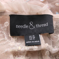 Needle & Thread Top in Nude