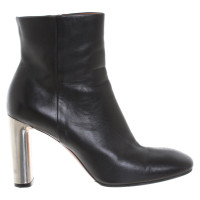 Céline Leather ankle boots
