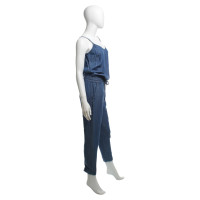 Rich & Royal Blue jumpsuit denim look