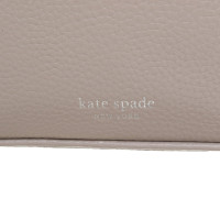 Kate Spade Umhängetasche aus Leder in Beige