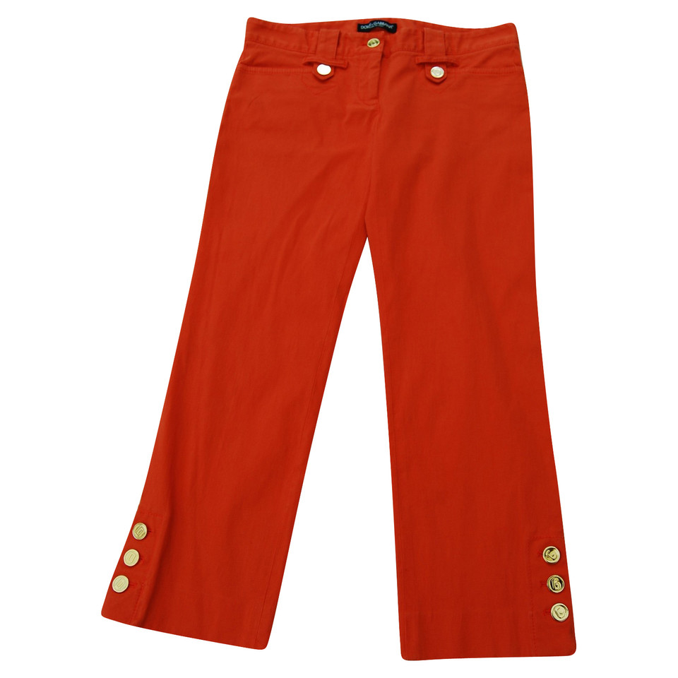 Dolce & Gabbana Jeans Katoen in Oranje