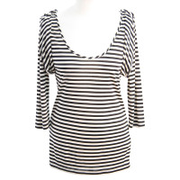 Reiss top with striped pattern