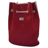 Burberry Rucksack in Rot