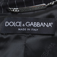 Dolce & Gabbana Blazer avec fines rayures