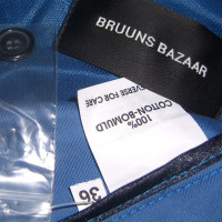 Bruuns Bazaar Blauwe trenchcoat 